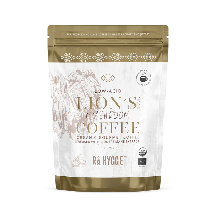 [JOK-21425] Lion’s Mane Svampekaffe – Filterkaffe – 227 g
