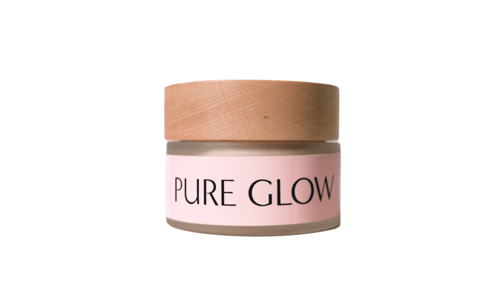 PURE GLOW Ansigtsscrub med CBD og abrikoskerne